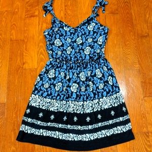 Blue summer dress
